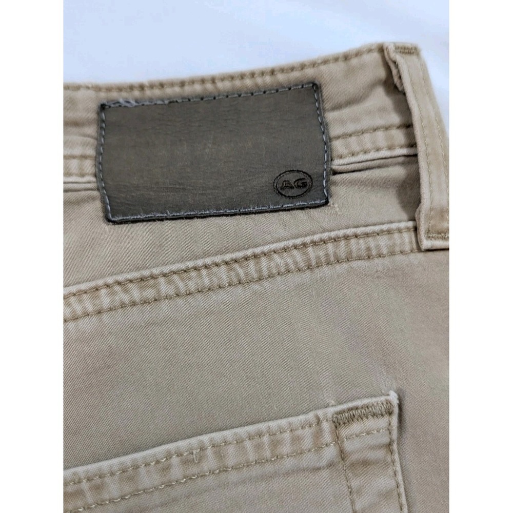 AG Adriano Goldschmied Jeans Mens 36x32 Tan The Graduate Tailored Leg(Fit 38x30) - Picture 10 of 10